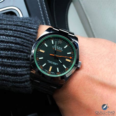 rolex milgauss weight